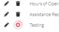 Current implementation