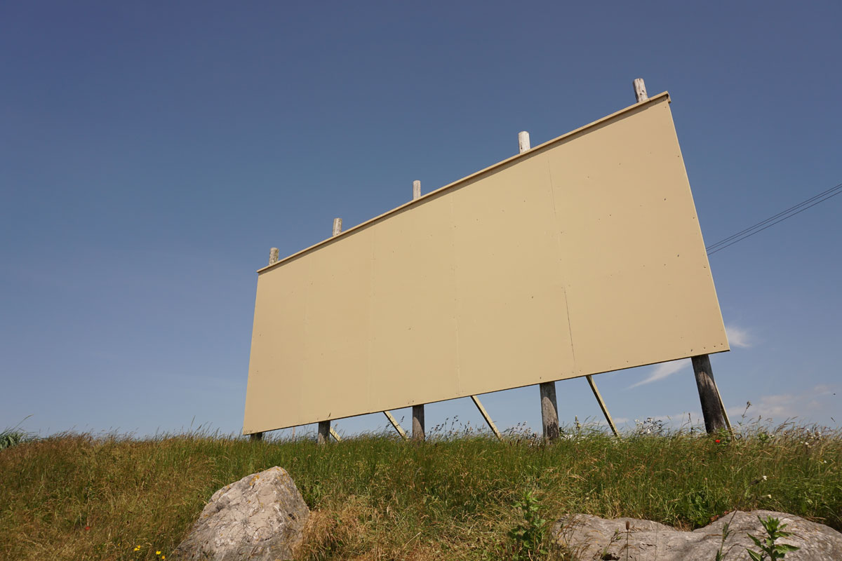 Blank Billboard