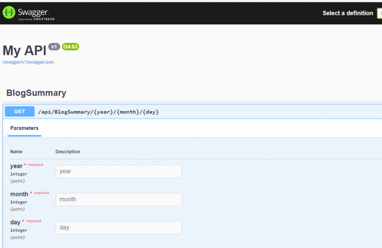 Optional Route Parameters with Swagger and ASP.NET Core